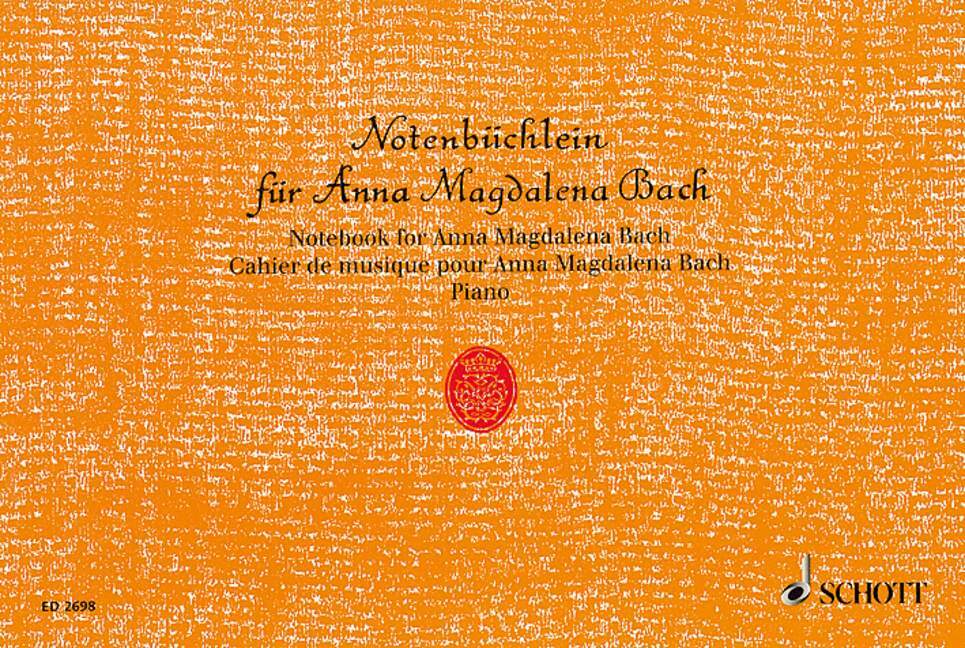 Notenbüchlein für Anna Magdalena Bach main product photo