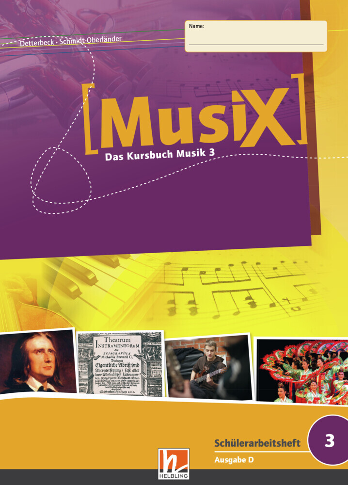 MusiX 3 (Ausgabe ab 2011) Schülerarbeitsheft 3 main product photo