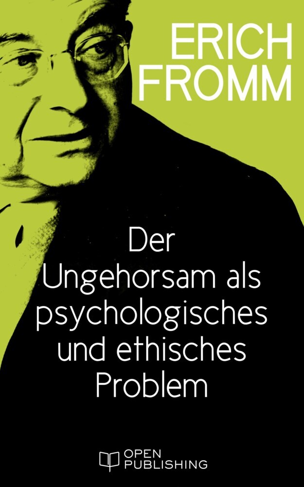 Der Ungehorsam als ein psychologisches und ethisches Problem main product photo
