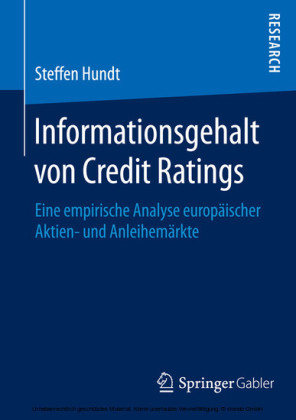 Informationsgehalt von Credit Ratings
