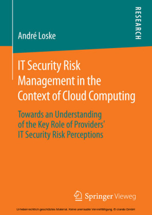 IT Security Risk Management in the Context of Cloud Computing