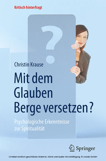 Mit dem Glauben Berge versetzen? main product photo