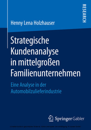 Strategische Kundenanalyse in mittelgroßen Familienunternehmen