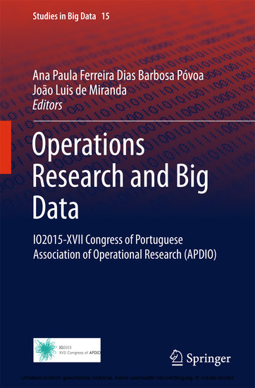 Operations Research and Big Data main product photo