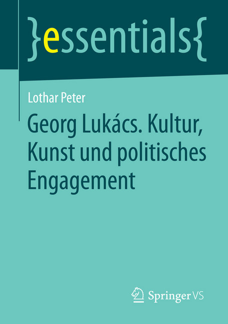 Georg Lukács. Kultur, Kunst und politisches Engagement main product photo