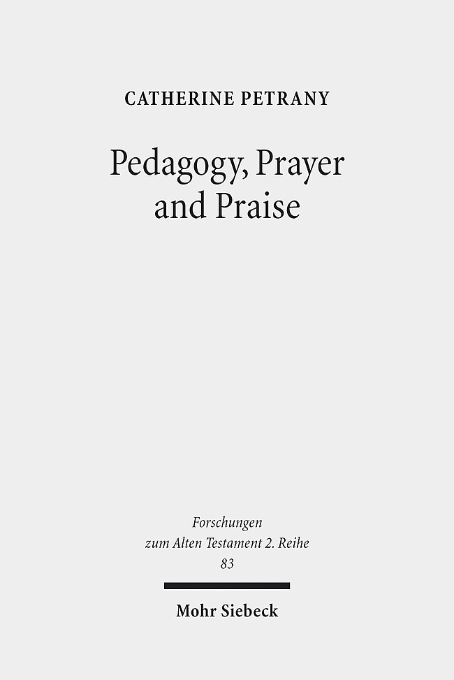 Pedagogy, Prayer and Praise main product photo