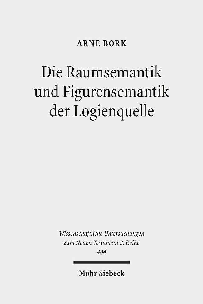 Die Raumsemantik und Figurensemantik der Logienquelle main product photo
