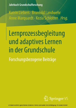 Lernprozessbegleitung und adaptives Lernen in der Grundschule
