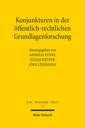 Konjunkturen in der öffentlich-rechtlichen Grundlagenforschung