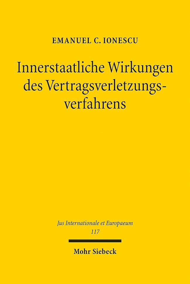 Innerstaatliche Wirkungen des Vertragsverletzungsverfahrens main product photo