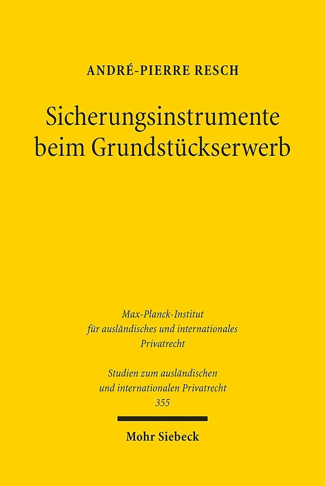 Sicherungsinstrumente beim Grundstückserwerb main product photo