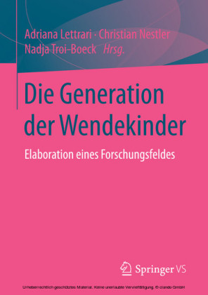Die Generation der Wendekinder