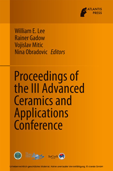 Proceedings of the III Advanced Ceramics and Applications Conference main product photo