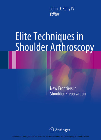 Elite Techniques in Shoulder Arthroscopy main product photo