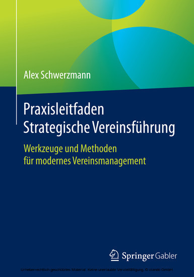 Praxisleitfaden Strategische Vereinsführung main product photo