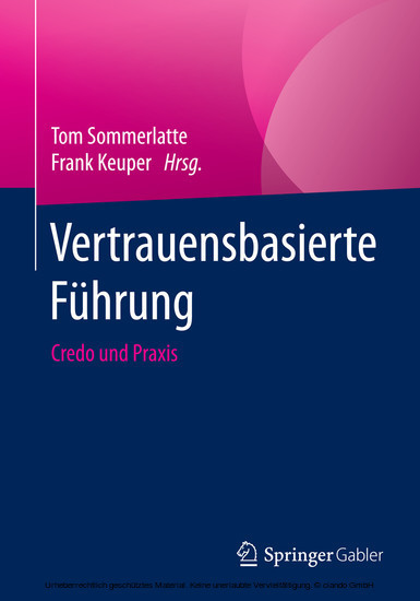 Vertrauensbasierte Führung main product photo