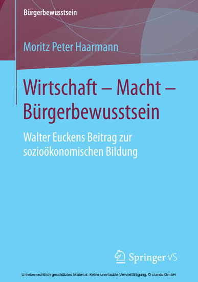 Wirtschaft - Macht - Bürgerbewusstsein main product photo