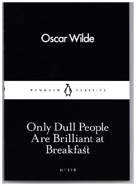 Only Dull People are Brilliant at Breakfast main product photo