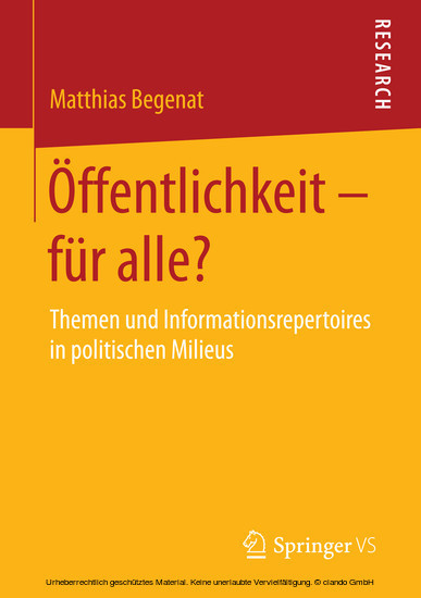 Öffentlichkeit - für alle? main product photo