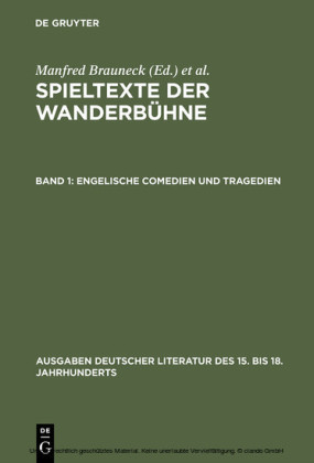 Engelische Comedien und Tragedien