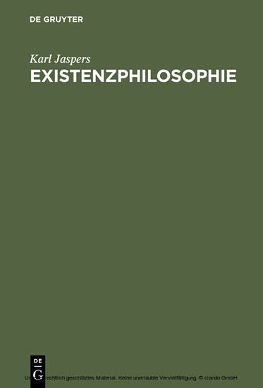 Existenzphilosophie main product photo