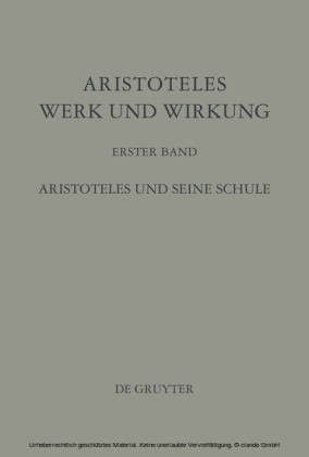 Aristoteles und seine Schule