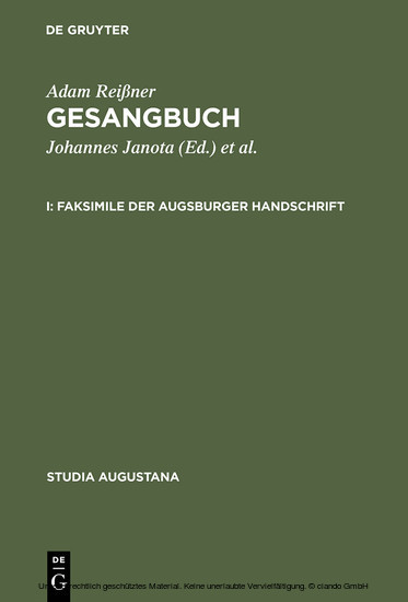 Gesangbuch main product photo