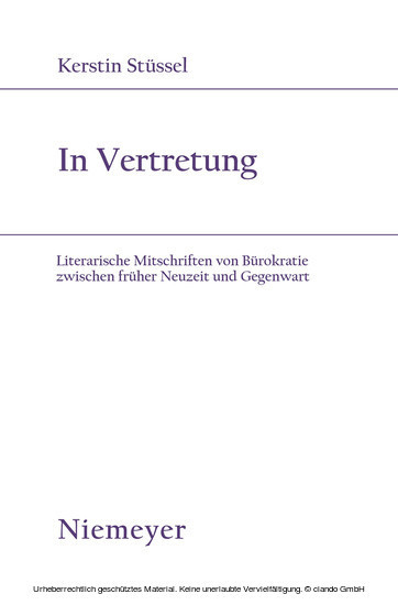 In Vertretung main product photo