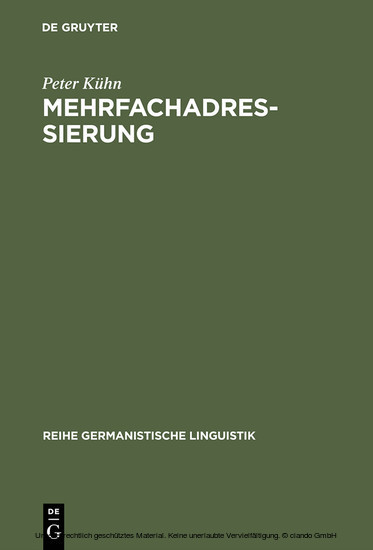 Mehrfachadressierung main product photo