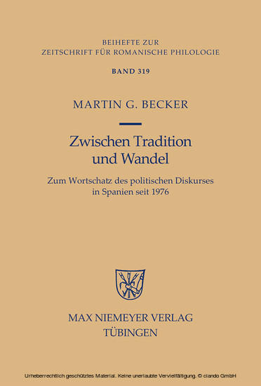 Zwischen Tradition und Wandel main product photo