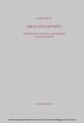 Eros und Distanz