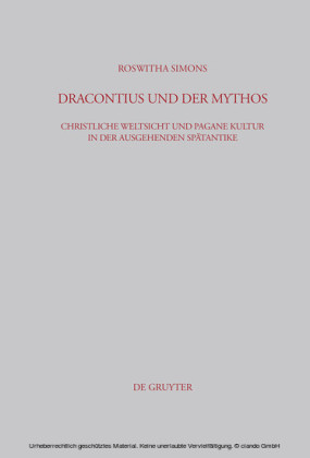 Dracontius und der Mythos