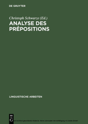 Analyse des prépositions