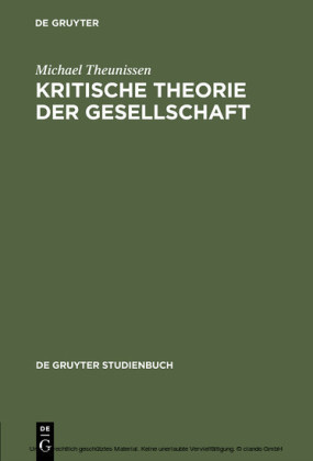 Kritische Theorie der Gesellschaft
