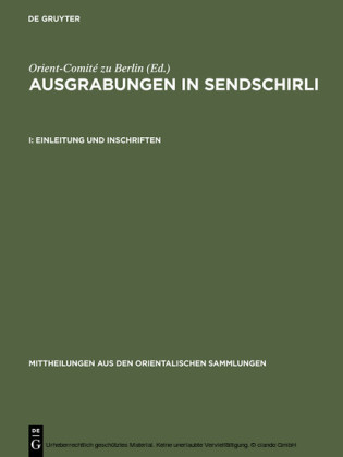 Einleitung und Inschriften