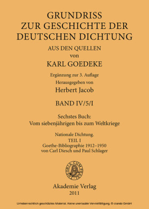 Sechstes Buch: Vom siebenjährigen bis zum Weltkriege