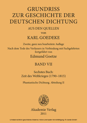 Siebentes Buch: Zeit des Weltkrieges (1790-1815)