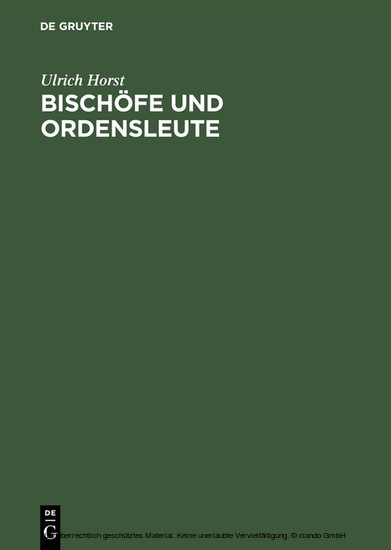 Bischöfe und Ordensleute main product photo