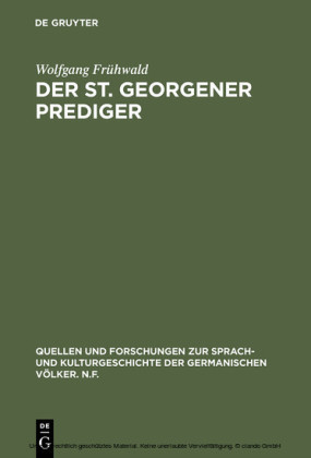 Der St. Georgener Prediger