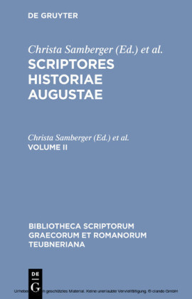 Scriptores historiae Augustae. Volume II