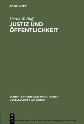Justiz und Öffentlichkeit