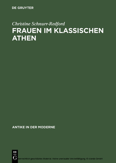 Frauen im klassischen Athen main product photo