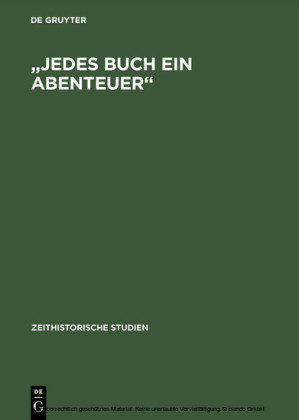 'Jedes Buch ein Abenteuer'