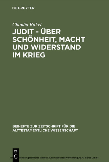 Judit - über Schönheit, Macht und Widerstand im Krieg main product photo
