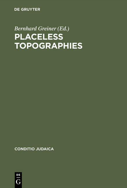 Placeless Topographies main product photo