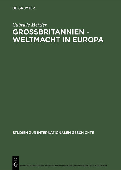 Großbritannien - Weltmacht in Europa main product photo