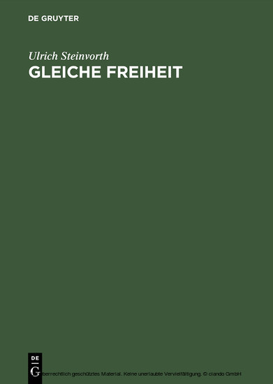Gleiche Freiheit main product photo