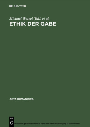Ethik der Gabe