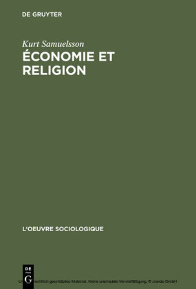 Économie et religion