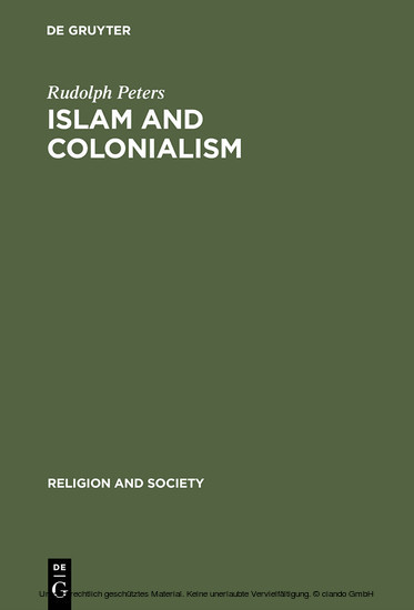 Islam and Colonialism main product photo